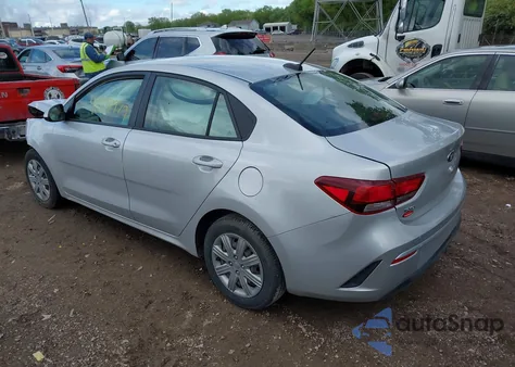 2021 Kia Rio S из США, поврежденный, VIN 3KPA24AD5ME367643